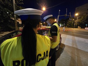 Zdjęcia z policyjnej akcji taxi