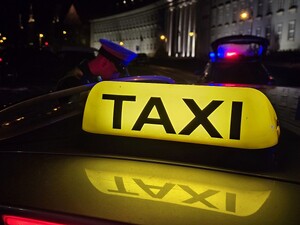 Zdjęcia z policyjnej akcji taxi
