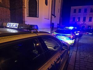 Zdjęcia z policyjnej akcji taxi