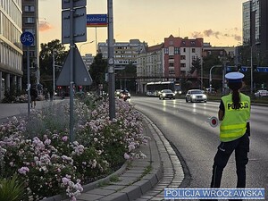 Zdjęcia z nocnej policyjnej akcji taxi