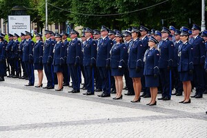 Zdjęcia z obchodów 107. powstania Policji Państwowej