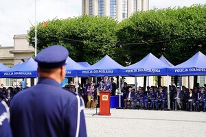 Zdjęcia z obchodów 107. powstania Policji Państwowej