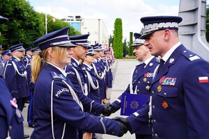 Zdjęcia z obchodów 107. powstania Policji Państwowej