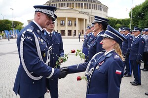 Zdjęcia z obchodów 107. powstania Policji Państwowej