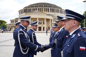 Zdjęcia z obchodów 107. powstania Policji Państwowej