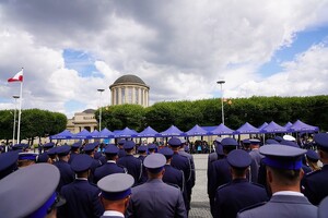Zdjęcia z obchodów 107. powstania Policji Państwowej