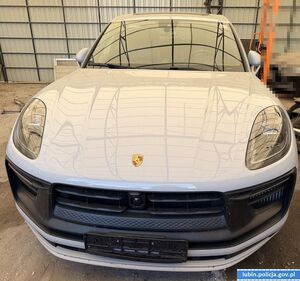 białe porsche