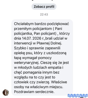 skan podziękowań