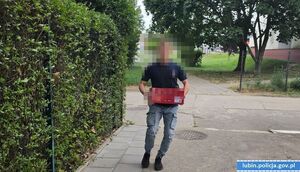 zatrzymany podczas kradzieży