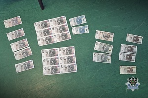 podrobione banknoty w polskim nominale