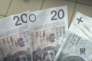 podrobione banknoty w polskim nominale