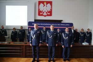 ślubowanie NOWOPRZYJĘTYCH POLICJANTÓW