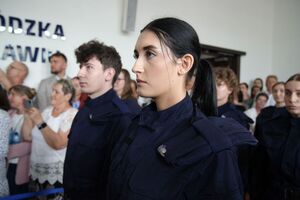 ślubowanie NOWOPRZYJĘTYCH POLICJANTÓW