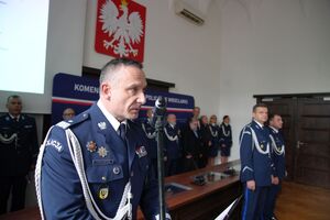 ślubowanie NOWOPRZYJĘTYCH POLICJANTÓW