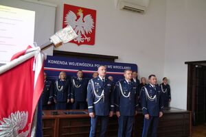 ślubowanie NOWOPRZYJĘTYCH POLICJANTÓW