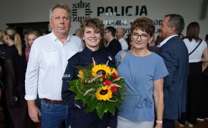 ślubowanie NOWOPRZYJĘTYCH POLICJANTÓW