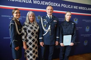 ślubowanie NOWOPRZYJĘTYCH POLICJANTÓW