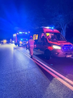 Za kierownicą z prawie 1,4 promila. Samochód wpadł do rowu