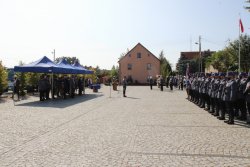 Rozpoczęcie uroczystości otwarcia Posterunku Policji w Udaninie