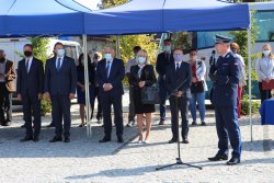 wystąpienie Komendanta Wojewódzkiego Policji we Wrocławiu inspektora Dariusza Wesołowskiego