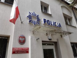 Budynek Komisariatu Wodnego Komendy Wojewódzkiej Policji we Wrocławiu.