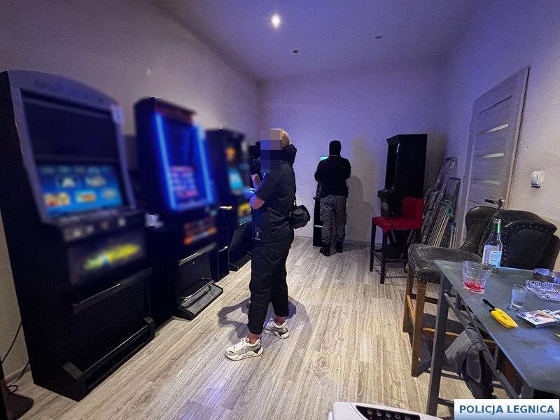 Kolejny trafny strzał w nielegalny hazard na terenie Legnicy
