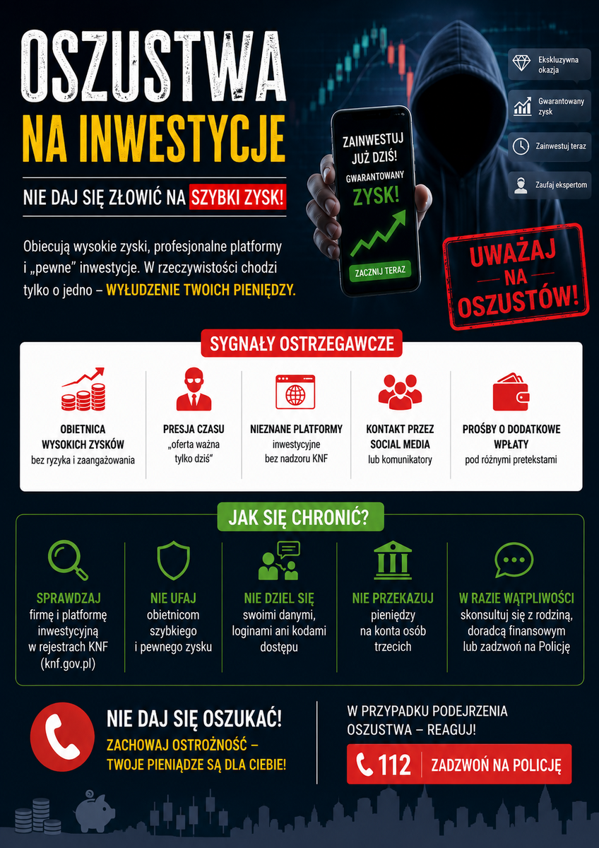 Miał gwałtownie i dużo zarobić na inwestycjach w ropę. Stracił blisko 550 tys. zł