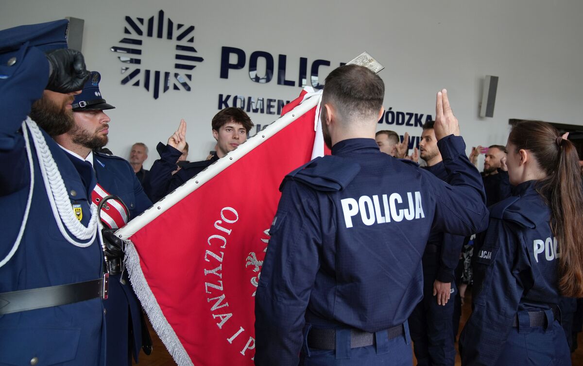 Ślubowanie nowych funkcjonariuszy dolnośląskiej Policji