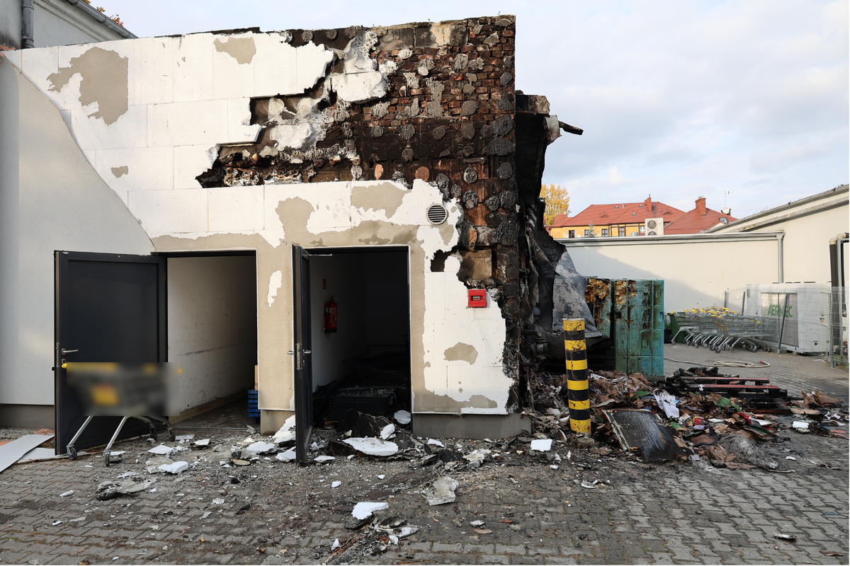 Podpalił sklep i doprowadził do rozszczelnienia instalacji gazowej. 31-latek zatrzymany przez legnickich policjantów